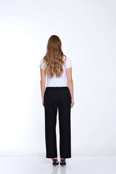 PANT *PLUS* BLACK EASE-Y FIT TROUSER