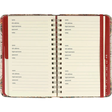 OLD WORLD ADDRSS PASSWORD LOG BOOK
