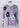 SWEATER *MISSY* PURPLE EMBOSSED FLOWERS LONG SLEEVE
