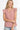 TOP MISSY Y SPLIT NECK RUFFLE CAP SLEEVE