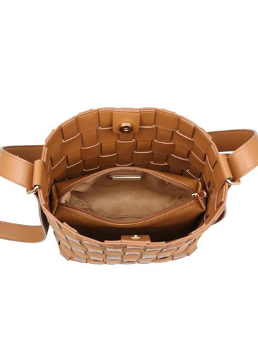 NAOMI WOVEN BUCKET BAG