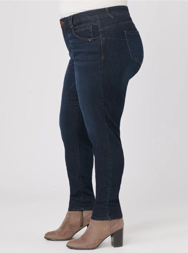 Dark Indigo "Ab"solution® Booty Lift Plus Jegging Jeans