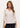 TOP *MISSY* IVORY MULTI PLAID ZIPPER ROLL TAB