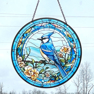 BLUE JAY SUNCATCHER