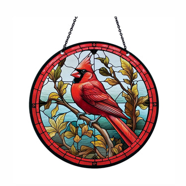 CARDINAL SUNCATCHER WITH CHAIN