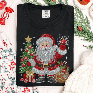 TRANSFER RHINESTONE SANTA