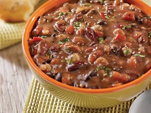 FIRESIDE KETTLE BEAN SOUP