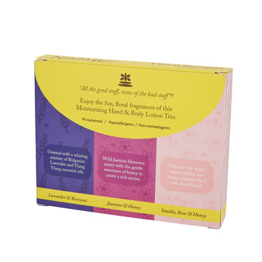 FLORAL BOUQET LOTION TRIO