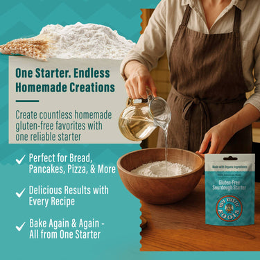 GLUTEN-FREE SOURDOUGH STARTER