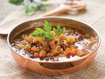 HARVEST LENTIL SOUP