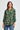TOP *MISSY* HUNTER GREEN LIZZY 3/4 SLV RELAXED FIT