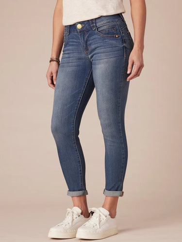 "Ab"solution® Ankle Skimmer Blue Jeans