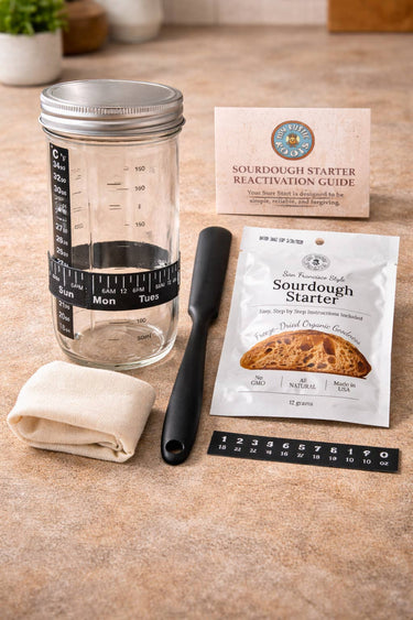 JAR KIT SOURDOUGH STARTER