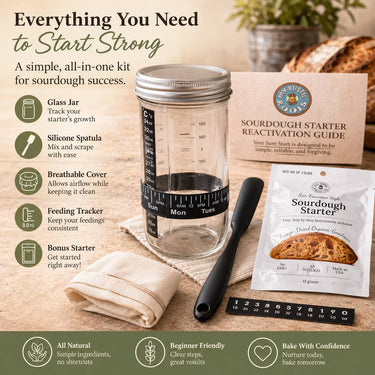 JAR KIT SOURDOUGH STARTER