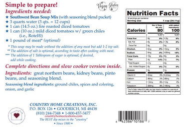 SOUTHWEST BEAN SOUP MIX