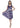 DRESS *MISSY* TWO TONE TIE DYE