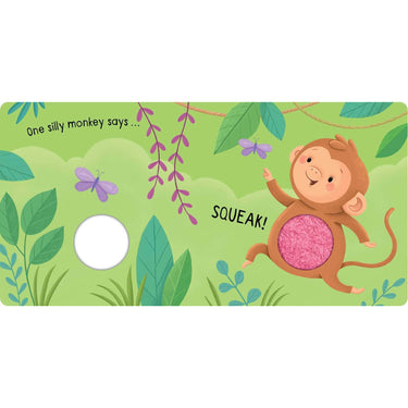 FIVE SILLY MONKEYS - SQUEAK ME BOOK