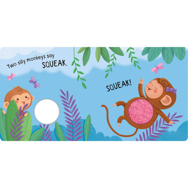 FIVE SILLY MONKEYS - SQUEAK ME BOOK