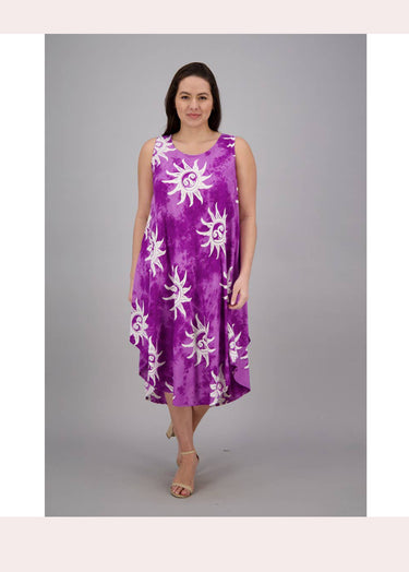 DRESS *MISSY* SUN PRINTED